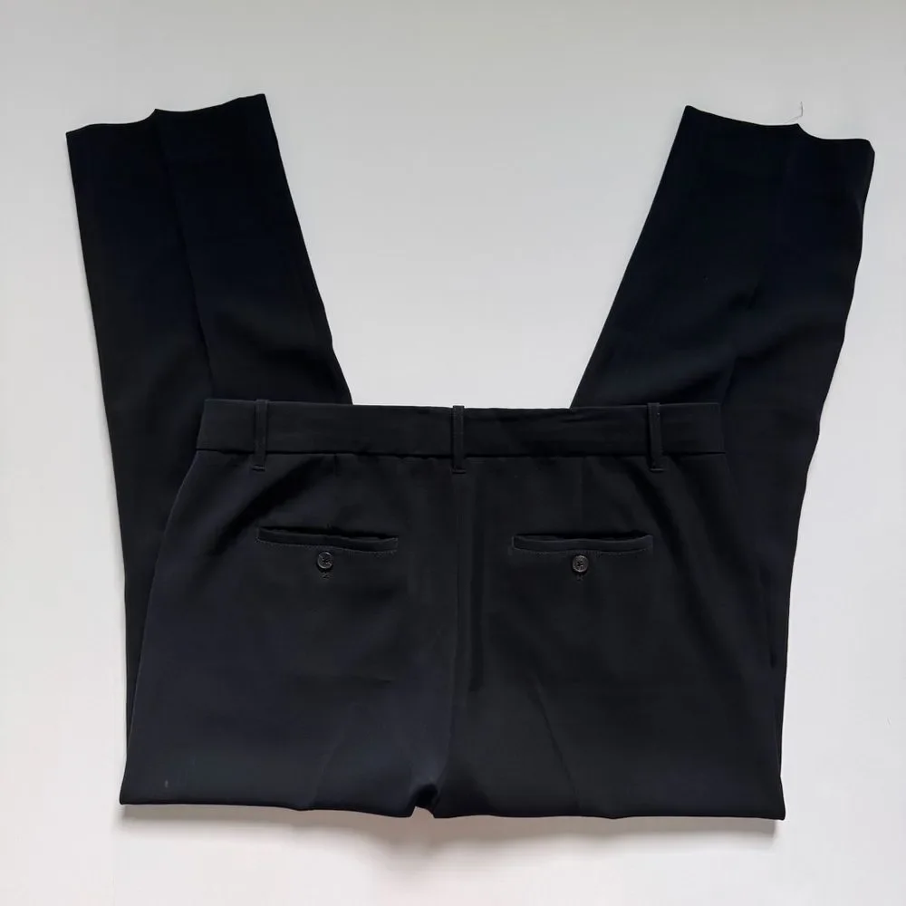 Vince Tapered Trouser Black Pants Size 14 - Picture 3 of 9